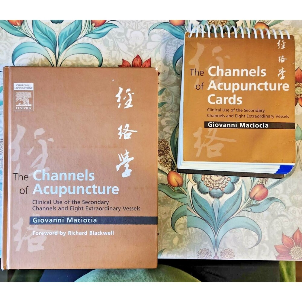 Channels of Acupuncture Secondary Channels Eight Extraordinary RARE Cards & Book